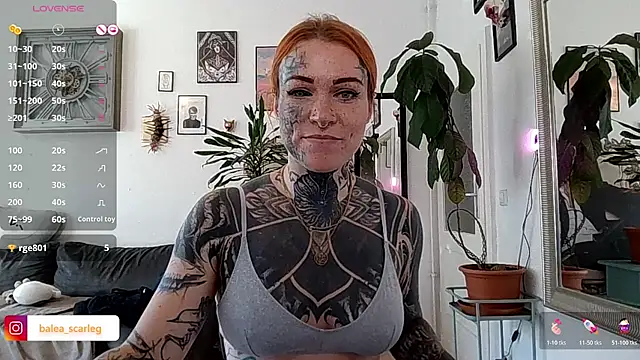 BaleaTheScarleg online show from 24, 7, 2026
