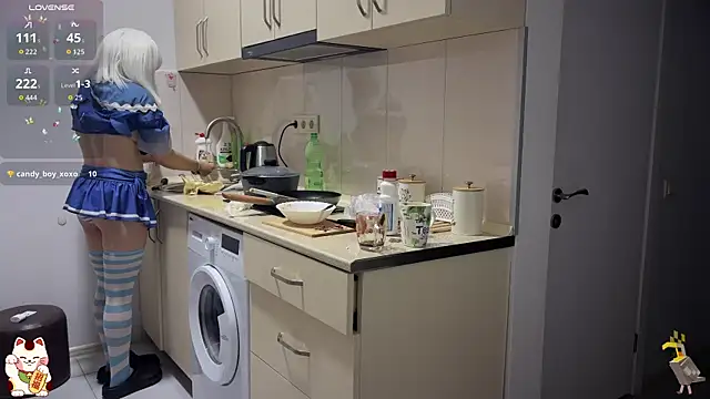 ShiroiFubuki online show from 21, 10, 2025