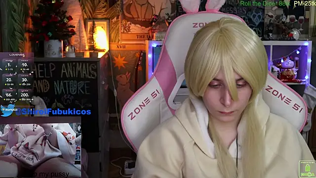 ShiroiFubuki online show from 15, 12, 2024