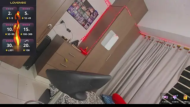 MissCarolinne online show from 30, 11, 2025