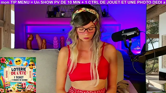 Kittychatte online show from 7, 7, 2026