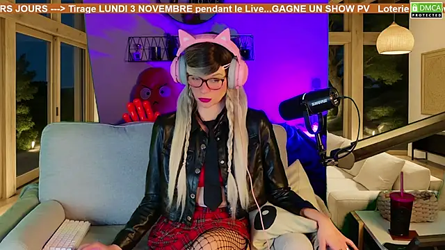 Kittychatte online show from 3, 11, 2025