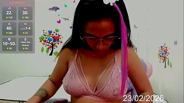 lady hana28 online show from 23, 2, 2026