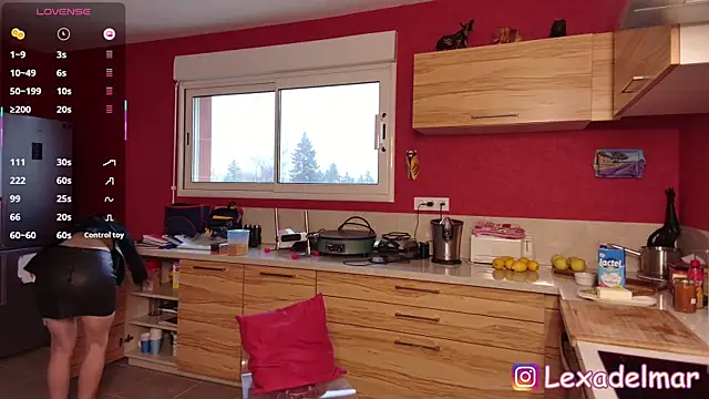 Lexa del mar online show from 23, 2, 2026