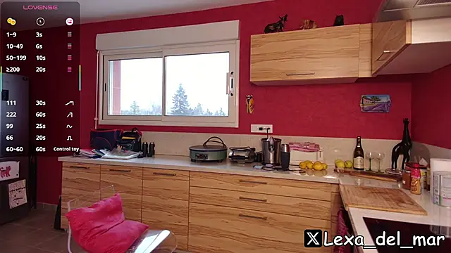 Lexa del mar online show from 24, 2, 2026