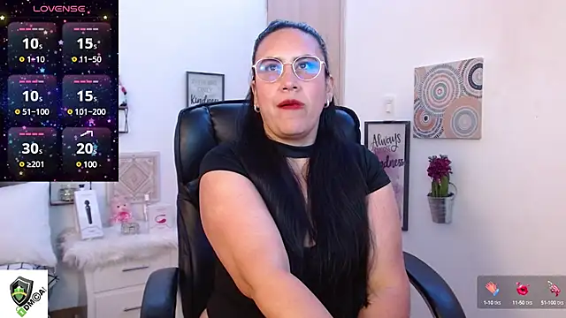 amalia brunette online show from 19, 1, 2025