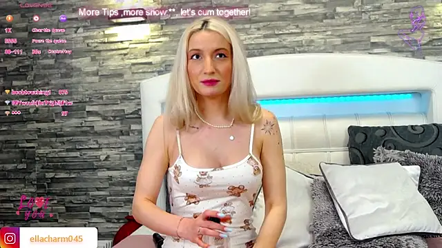 Ella Charm online show from 16, 2, 2025