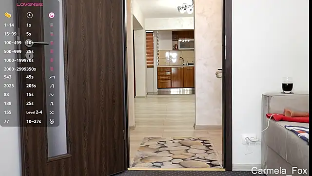 Carmela fox online show from 17, 12, 2025