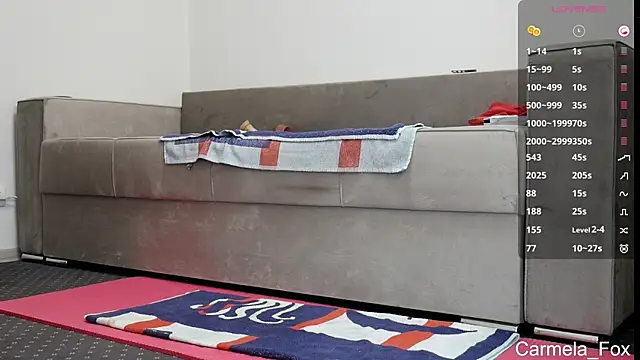 Carmela fox online show from 16, 10, 2025