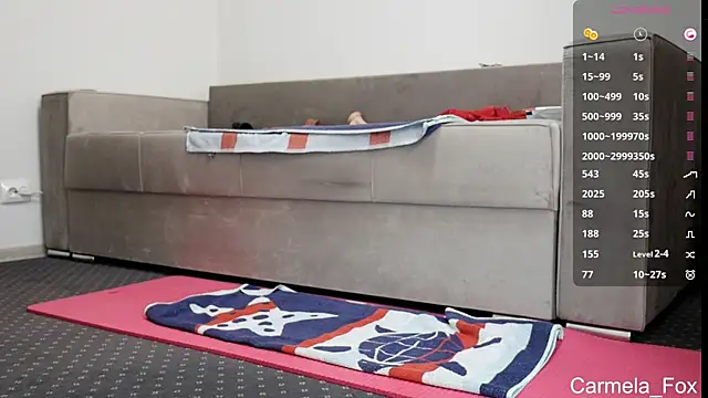 Carmela fox online show from 15, 10, 2025