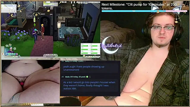 CryptidIndrid online show from 3, 2, 2025