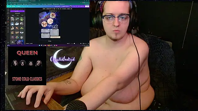 CryptidIndrid online show from 23, 12, 2024