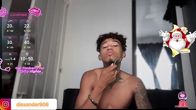 sexy blacks  online show from 19, 12, 2025