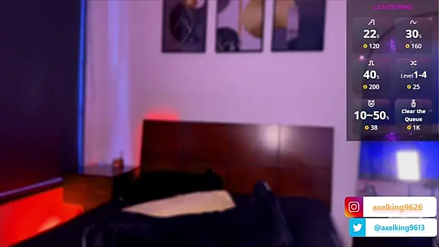 AxelKing1326 online show from 3, 4, 2026