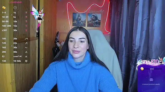 Fiery Brunette  online show from 8, 2, 2025