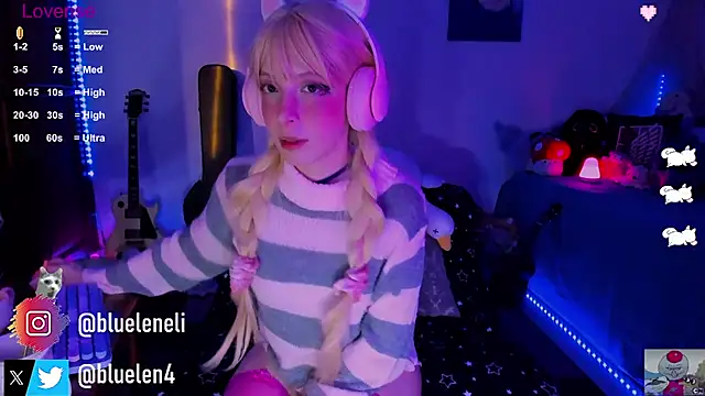 Snapshot of bluelen chatting on 6, 3, 2025 bluelen online show from 6, 3, 2025