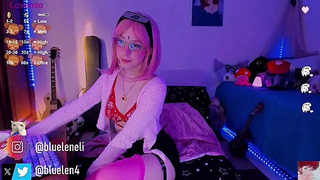 Snapshot of bluelen chatting on 16, 3, 2025 bluelen online show from 16, 3, 2025