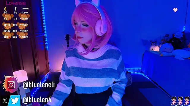 Snapshot of bluelen chatting on 18, 9, 2025 bluelen online show from 18, 9, 2025