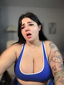 horny roomiess online show from 2, 11, 2025