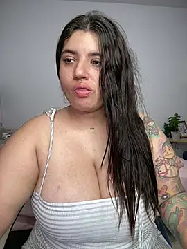 horny roomiess online show from 18, 7, 2026