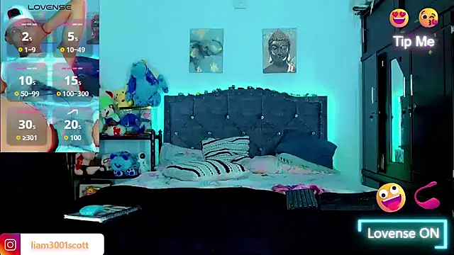 Liamscott  online show from 9, 11, 2025