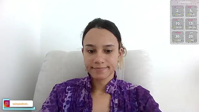 Snapshot of SamanthaWatson chatting on 14, 6, 2026 SamanthaWatson online show from 14, 6, 2026