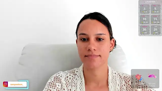 Snapshot of SamanthaWatson chatting on 22, 7, 2026 SamanthaWatson online show from 22, 7, 2026
