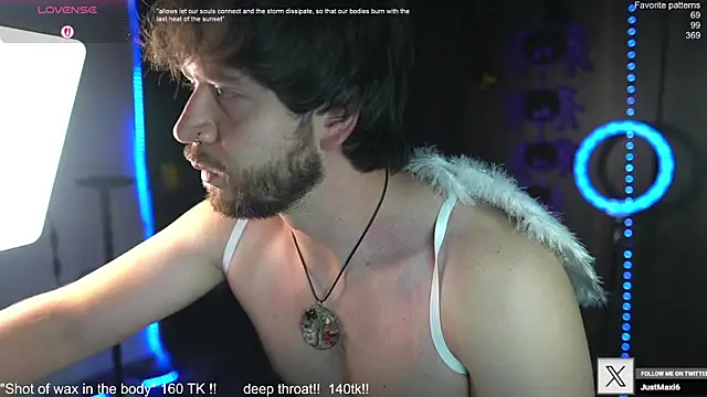 Snapshot of just_maxii chatting on 11, 10, 2025 just maxii online show from 11, 10, 2025