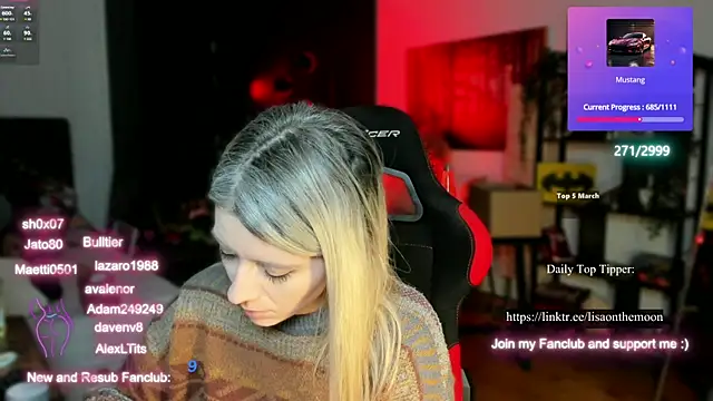 Lisaonthemoon online show from 2, 3, 2025