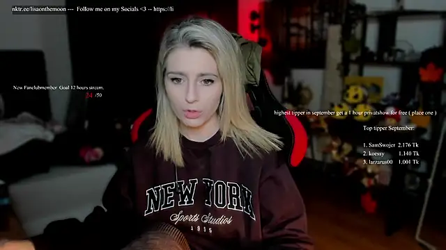 Lisaonthemoon online show from 17, 9, 2025