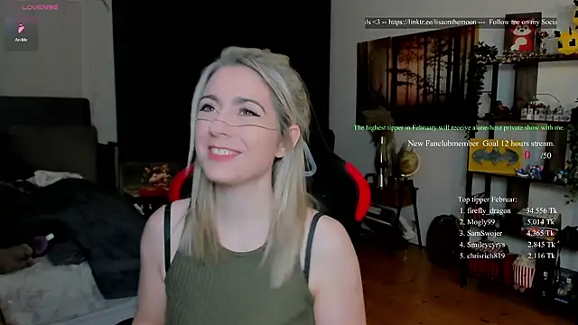 Lisaonthemoon online show from 26, 2, 2026