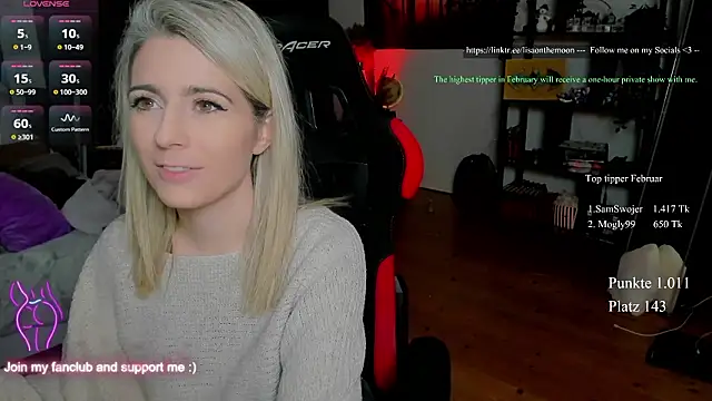 Lisaonthemoon online show from 5, 2, 2026