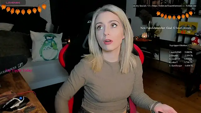 Lisaonthemoon online show from 16, 10, 2025