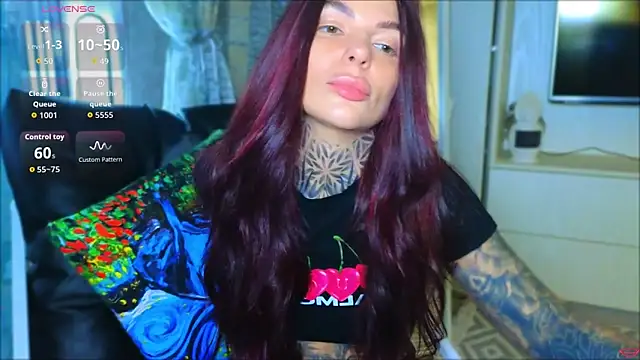 tattooedBabyy online show from 5, 5, 2026