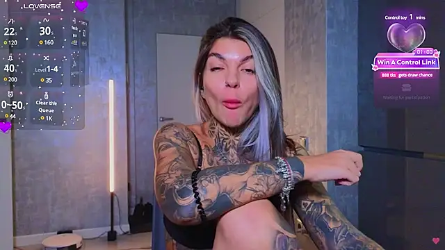 tattooedBabyy online show from 8, 2, 2025