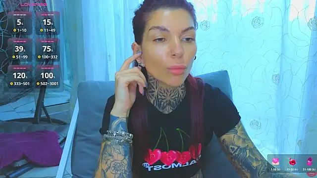 tattooedBabyy online show from 9, 6, 2026