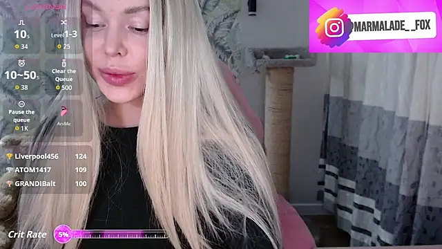 Marmalade Fox online show from 6, 3, 2026