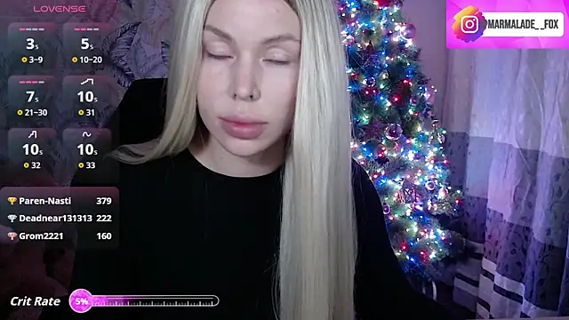 Marmalade Fox online show from 27, 11, 2025