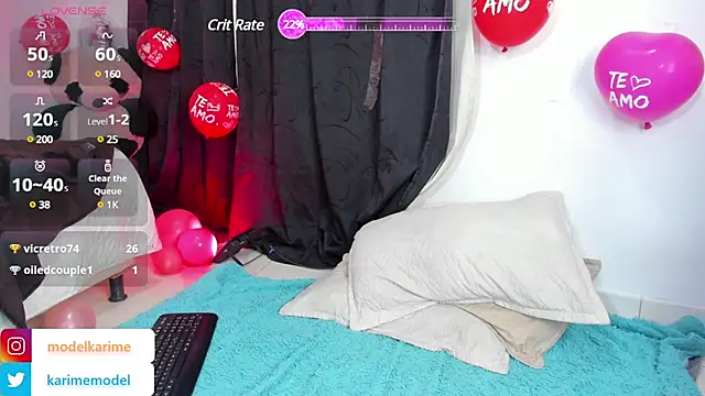 Snapshot of _karime_ chatting on 12, 2, 2025 karime online show from 12, 2, 2025
