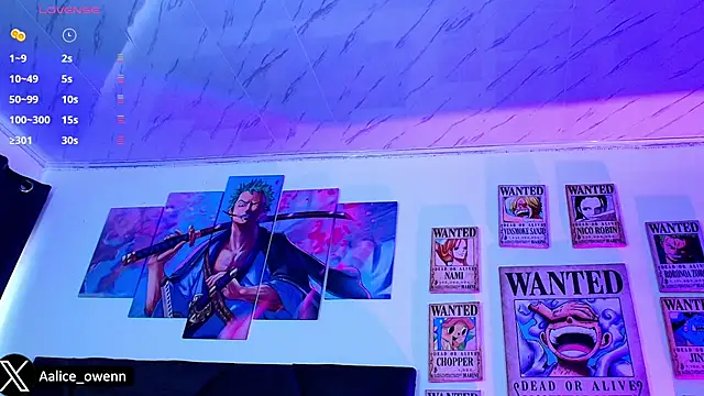 Aliceowenn online show from 29, 11, 2025