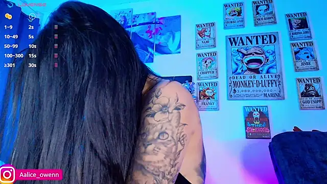 Aliceowenn online show from 19, 12, 2025