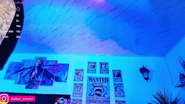 Aliceowenn online show from 22, 12, 2025