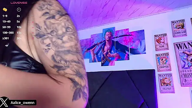 Aliceowenn online show from 2, 12, 2025
