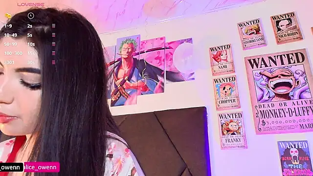 Aliceowenn online show from 21, 2, 2026