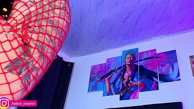 Aliceowenn online show from 24, 10, 2025