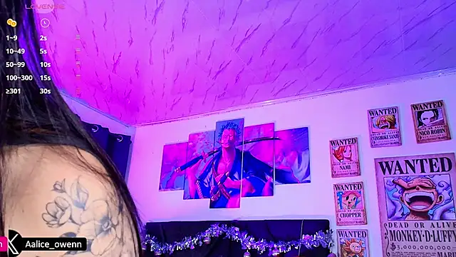 Aliceowenn online show from 16, 12, 2025