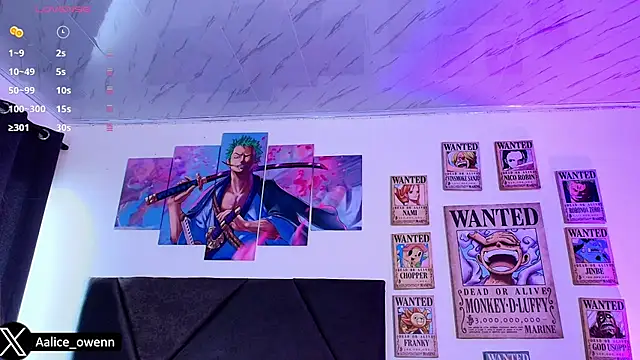 Aliceowenn online show from 28, 11, 2025