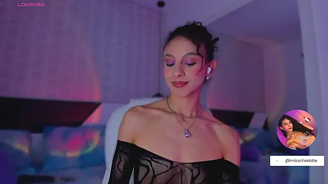 MiissCharlotte online show from 31, 10, 2025