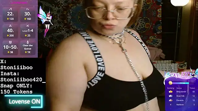Stoniiiboo online show from 25, 2, 2025