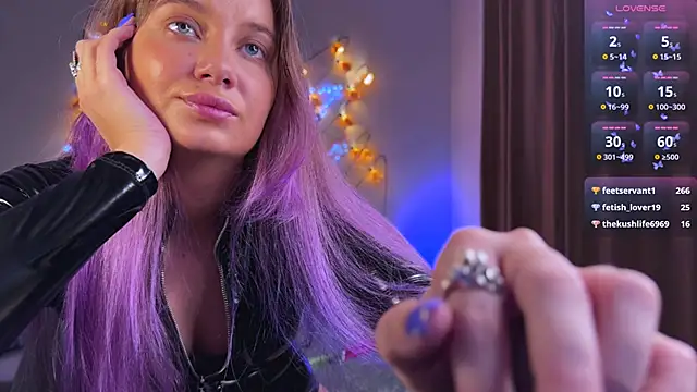 Femdom Lola online show from 21, 12, 2024